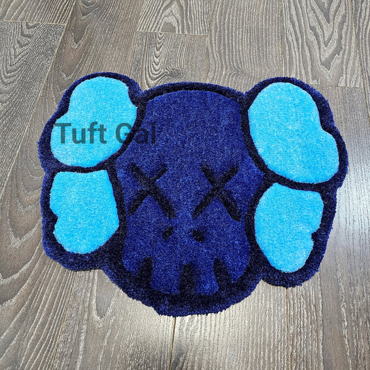 Blue Face Character